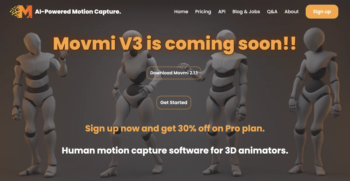 Movmi: AI-Powered Motion Capture for 3D Animators