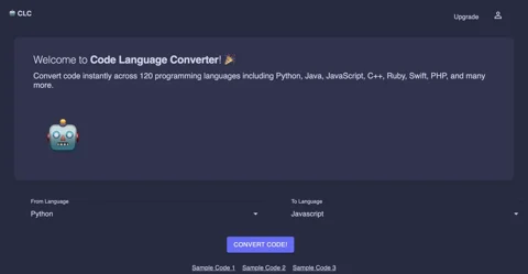 Code Language Converter