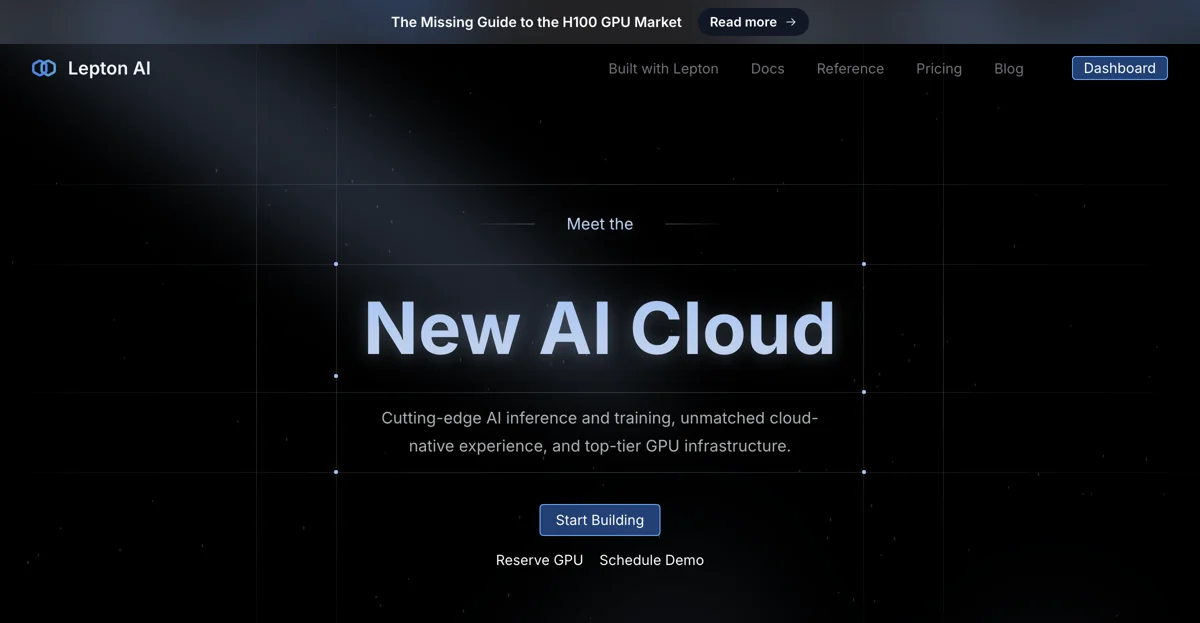 Discover Lepton AI Cloud: The Future of AI Inference