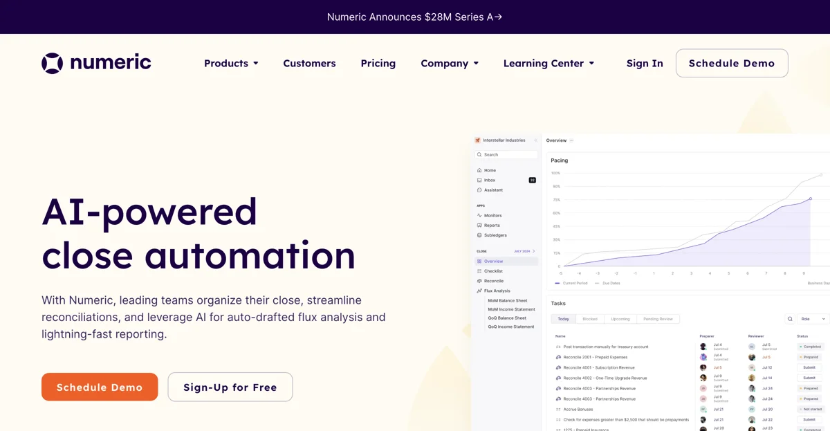 Numeric: Biến Đổi Kế Toán với Tự Động Hóa Bằng AI