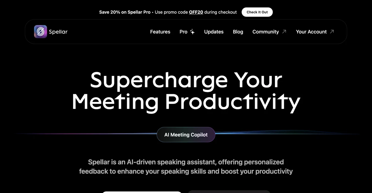 Enhance Your Meetings with Spellar AI - The Ultimate Copilot