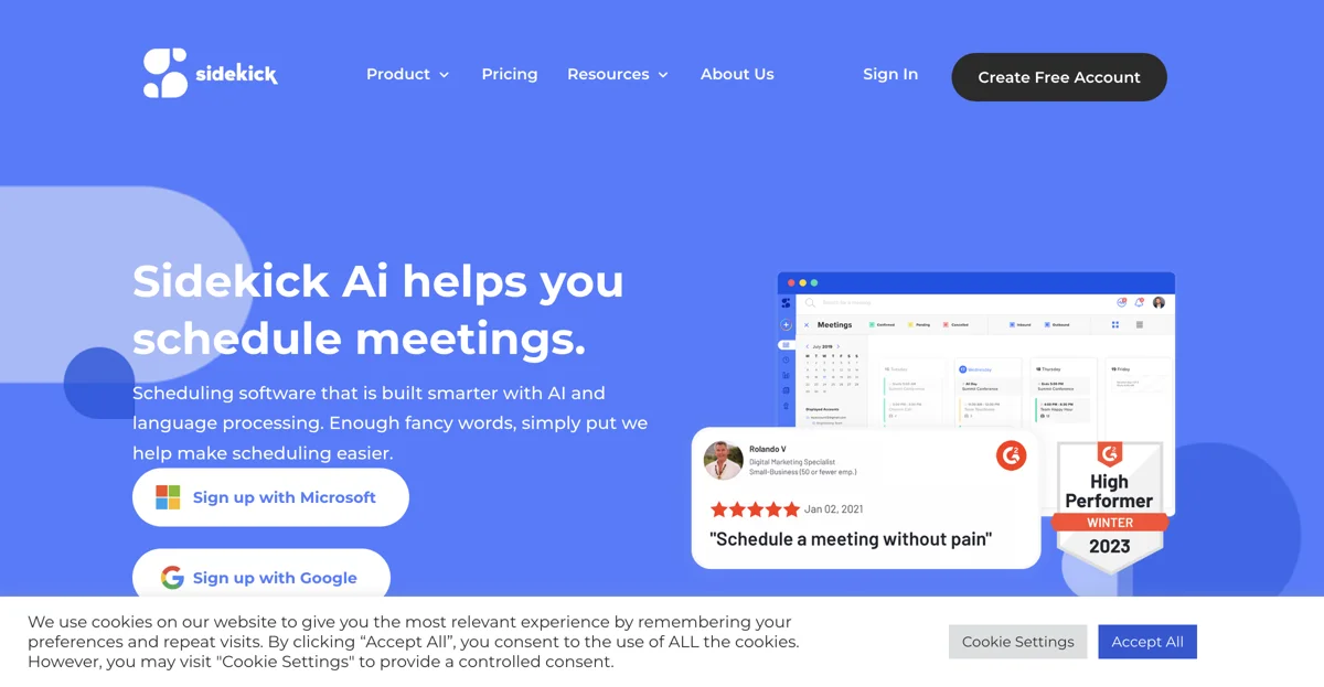 Sidekick Ai: Smart Scheduling Made Easy