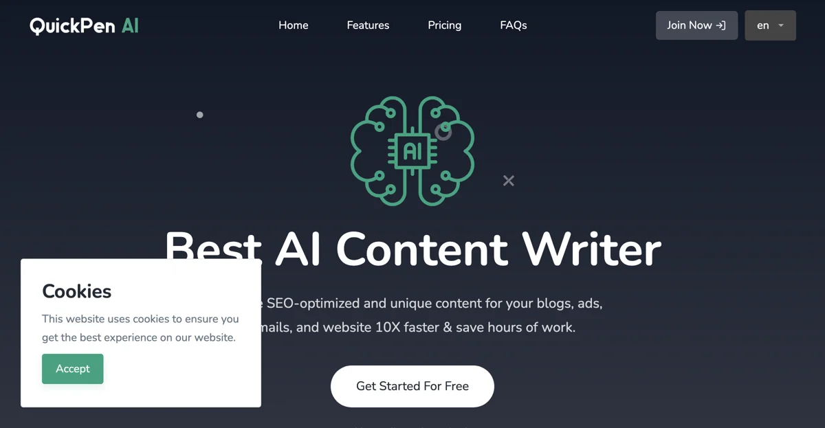 QuickPen AI: Your Ultimate AI Writing Assistant