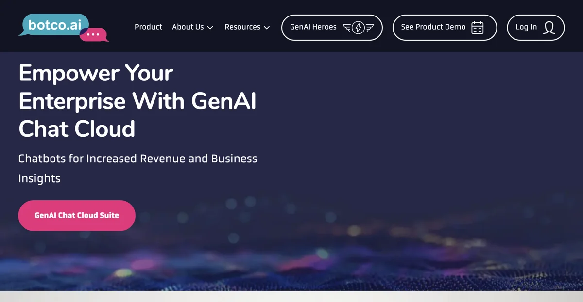 Unlock Business Potential with Botco.ai's GenAI Chat Cloud