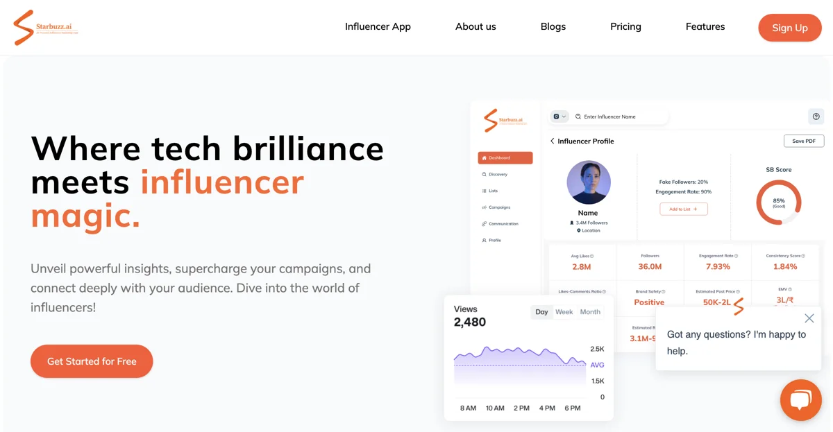 Starbuzz: The Ultimate AI Influencer Marketing Platform