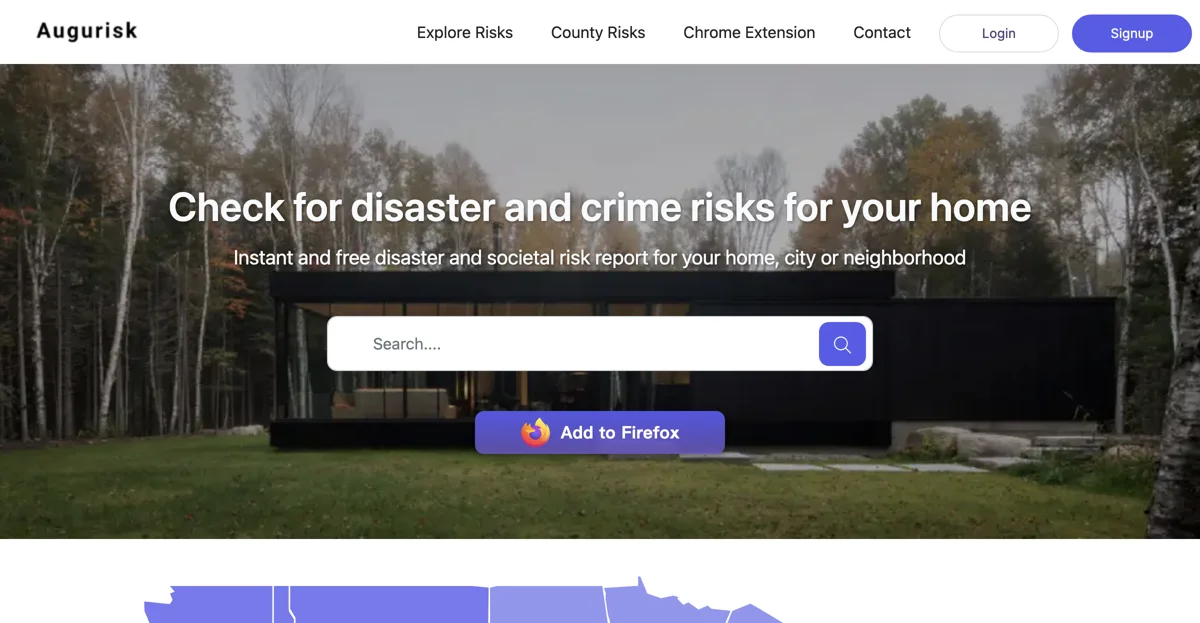 Augurisk: Your Guide to Disaster and Crime Risks in the US