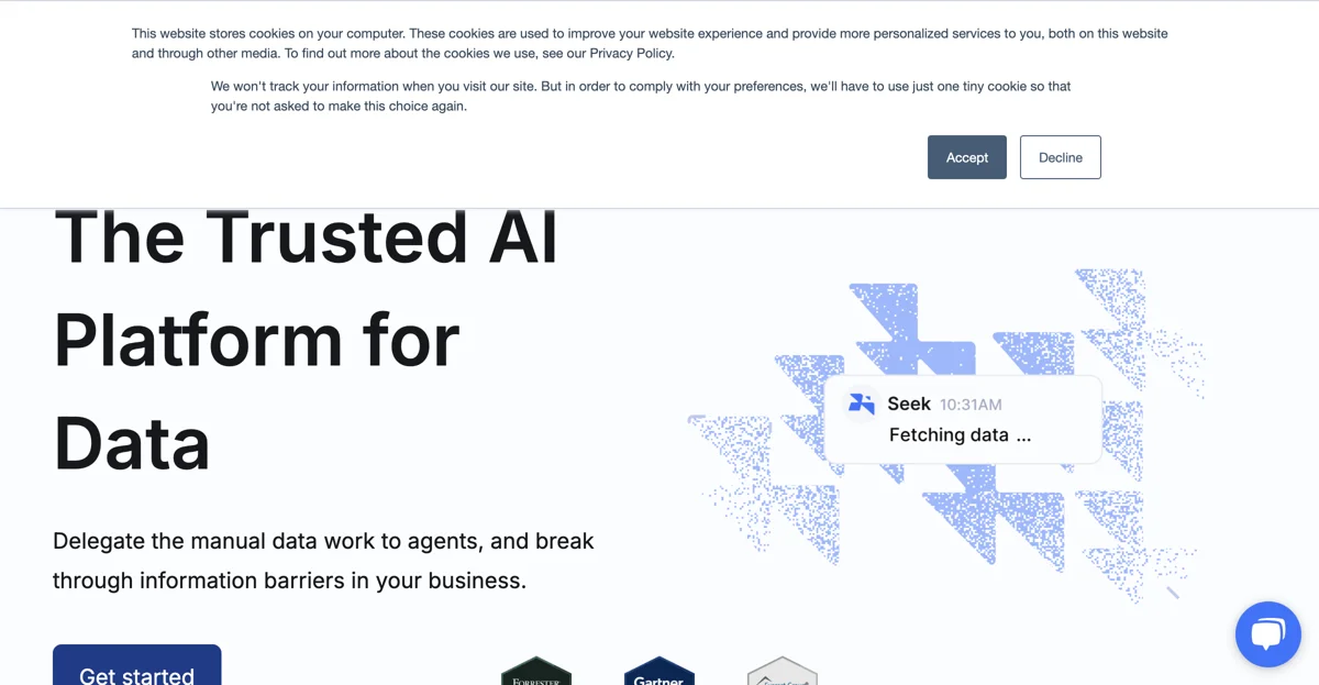 Seek AI: Transforming Data Analytics with Generative AI