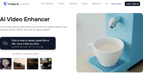 Vmake AI Video Enhancer