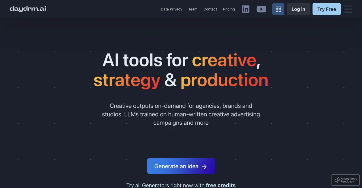 Daydrm.ai: Revolutionizing Creative Advertising with AI