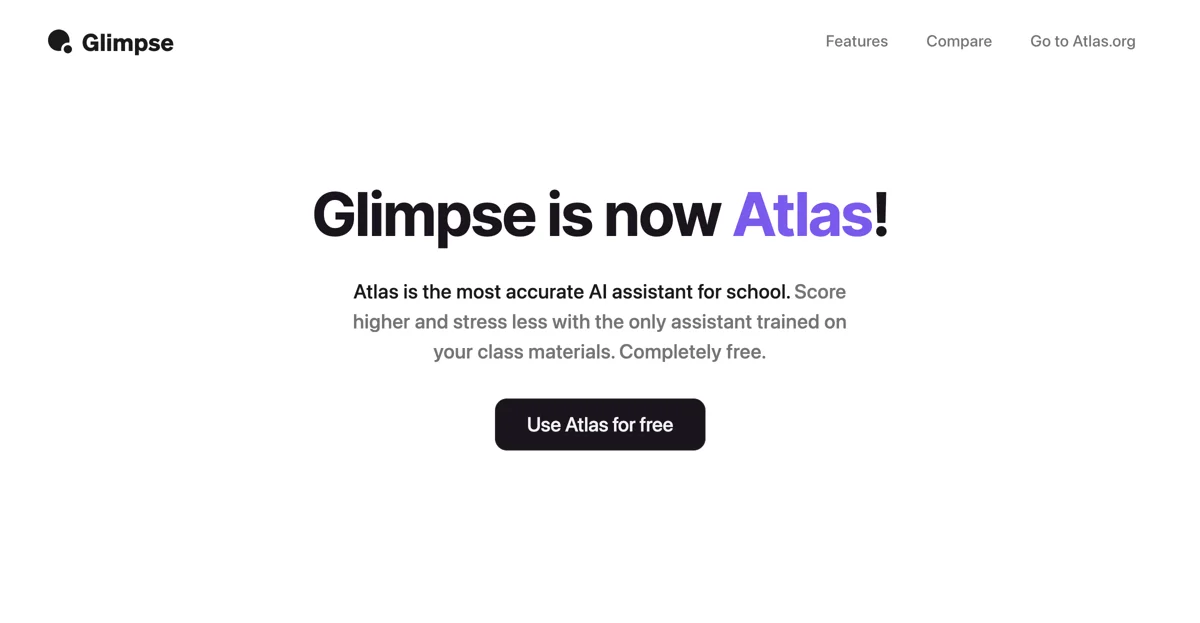 Atlas: Your Free AI Assistant for Smarter Studying