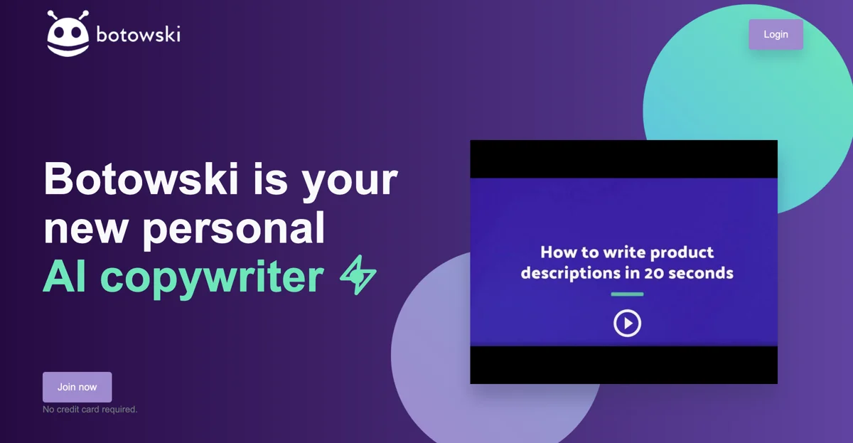 Discover Botowski: Your Personal AI Copywriter