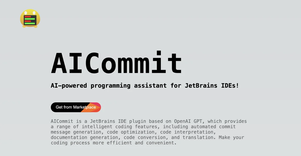 AICommit: AI-Powered Programming Assistant for JetBrains IDEs