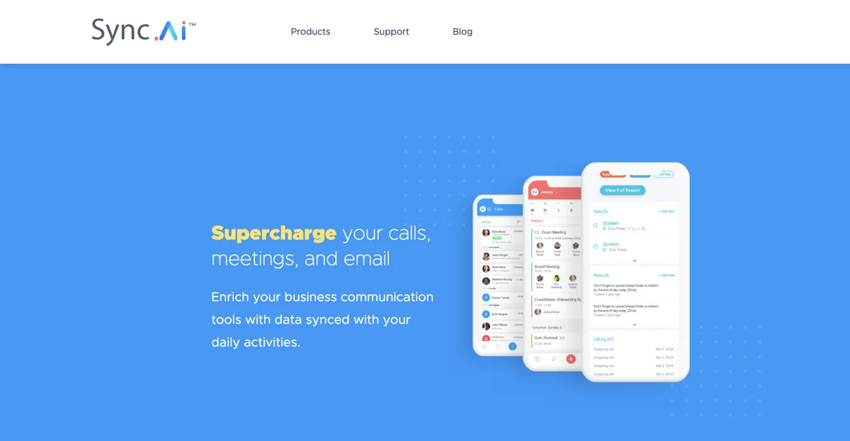 Sync.AI: Nâng Tầm Giao Tiếp Kinh Doanh với Công Cụ AI