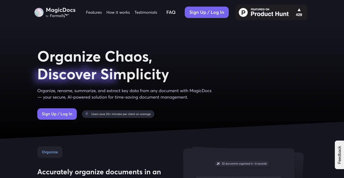 MagicDocs: Your AI-Powered Document Management Solution