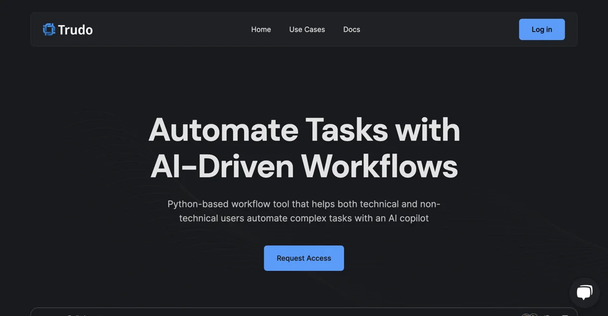 Trudo.ai: AI-Powered Workflow Automation for Everyone