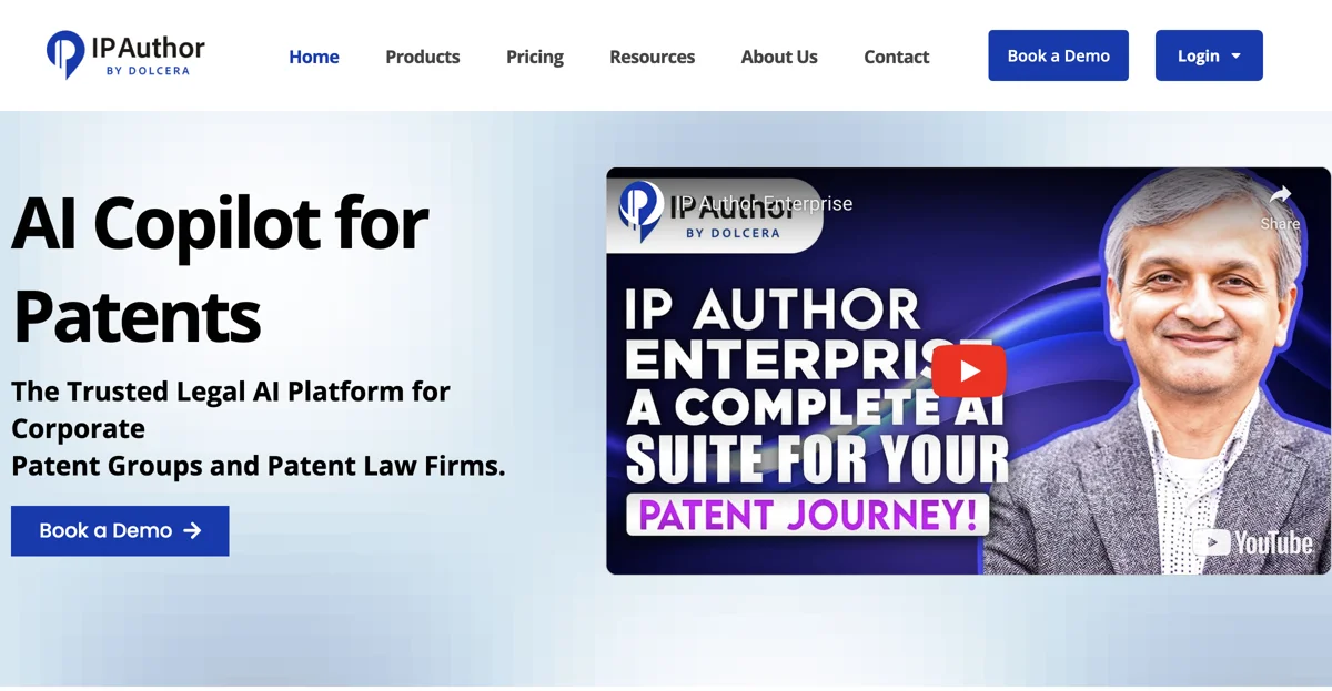 Revolutionize Patent Drafting with Dolcera IP Author