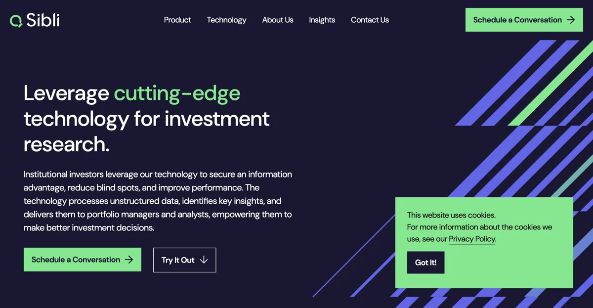 Sibli: Cutting-Edge Technology for Investment Research