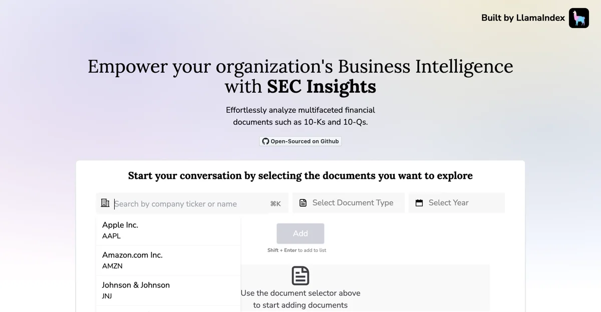 Unlock Financial Insights with SEC Insights Tool