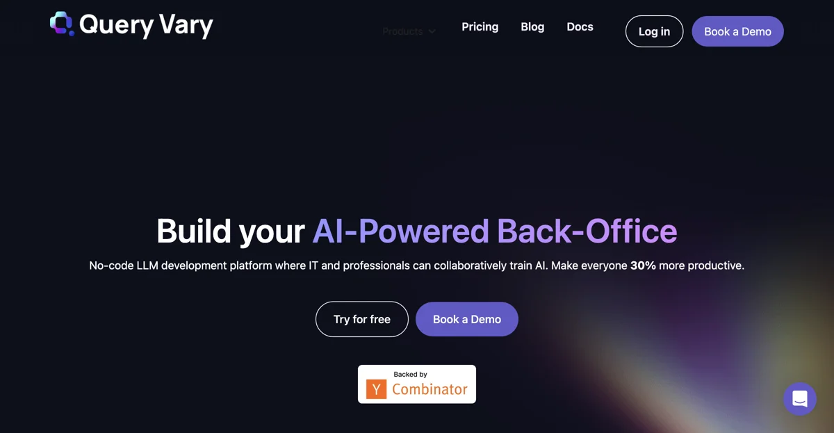 Query Vary: No Code Tool for AI Automation