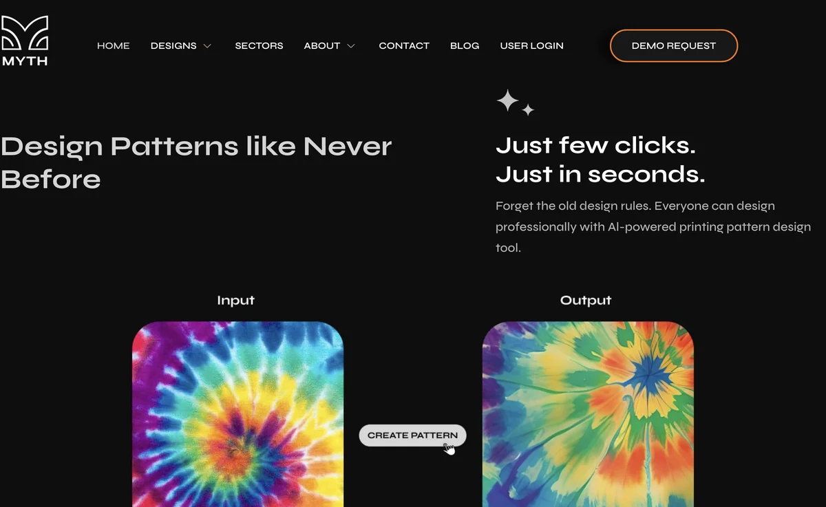 Myth AI: Transform Your Pattern Design with AI Technology