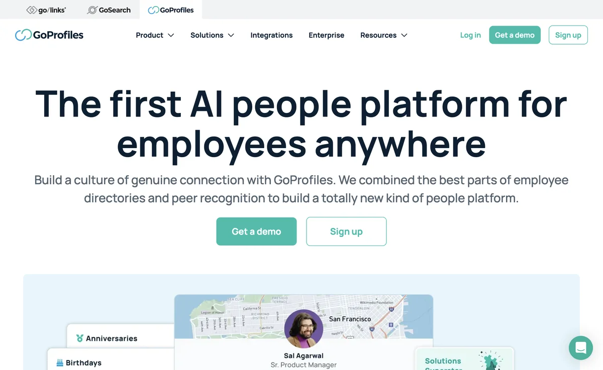 GoProfiles: Revolutionizing Employee Engagement with AI