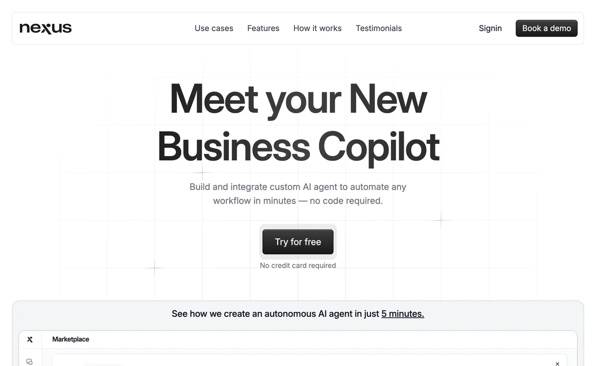 NexusGPT: Your Ultimate AI Business Copilot