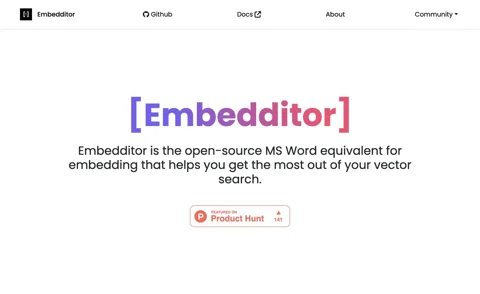 Embedditor