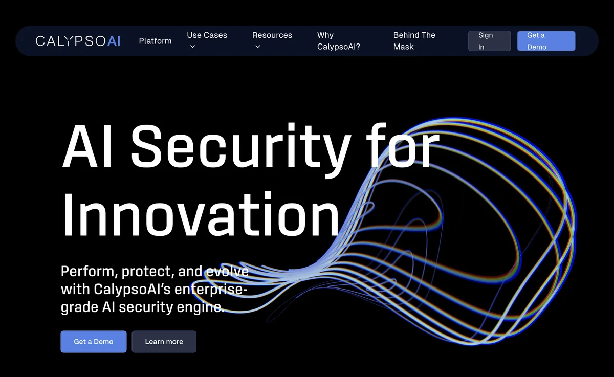 CalypsoAI: Advanced AI Security Solutions for Businesses