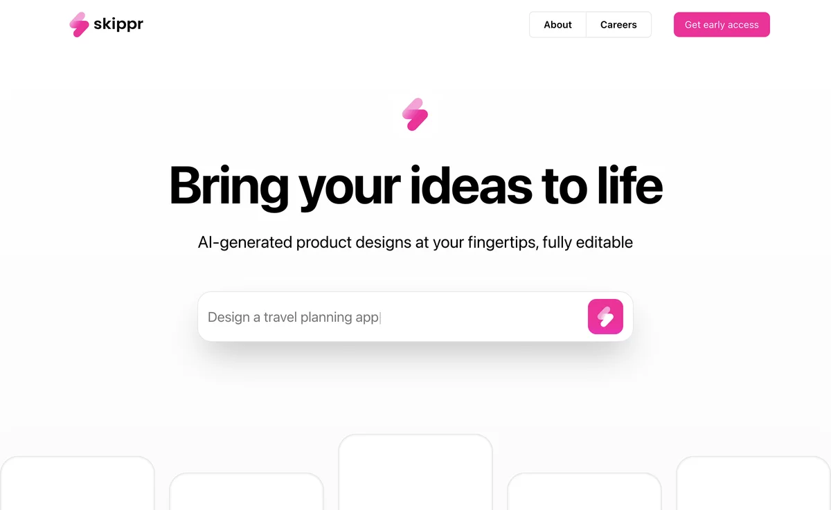 Skippr: Revolutionize Your Design Process with AI