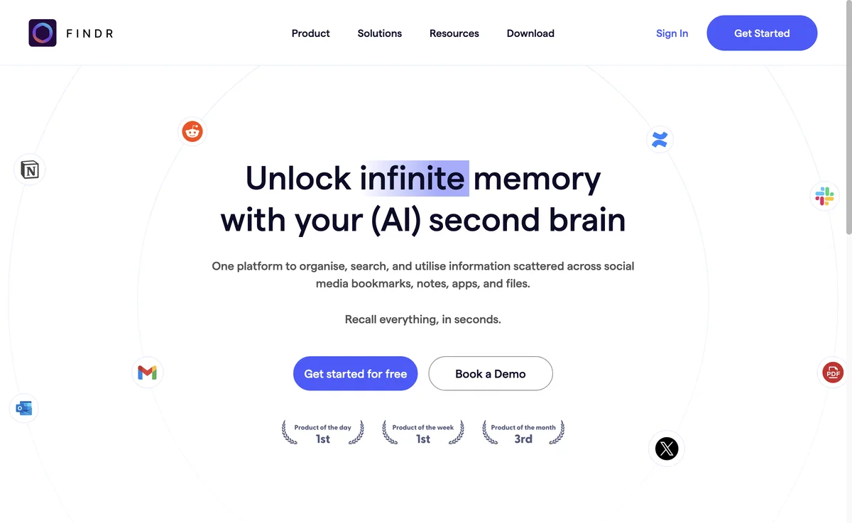 Unlock Infinite Memory with Findr: Your AI Second Brain