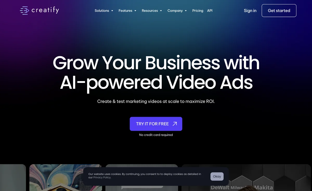 Creatify: Create Engaging AI Video Ads Effortlessly