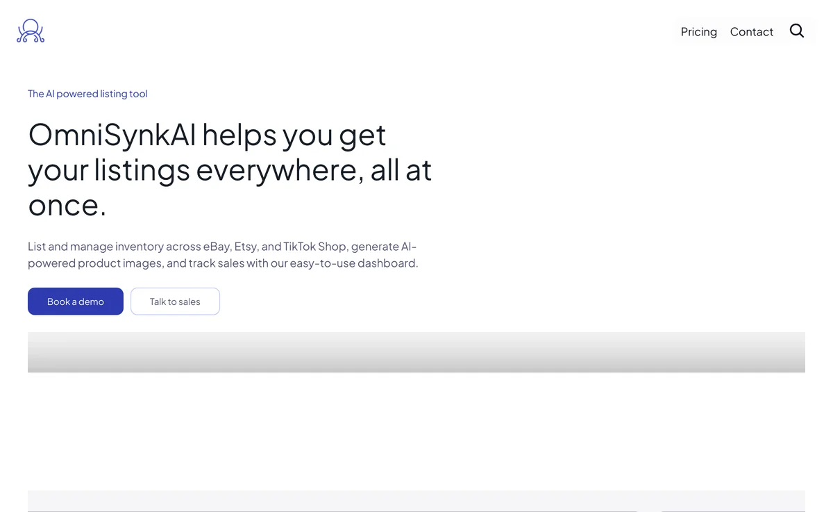 OmniSynkAI: Your AI Product Listing Solution