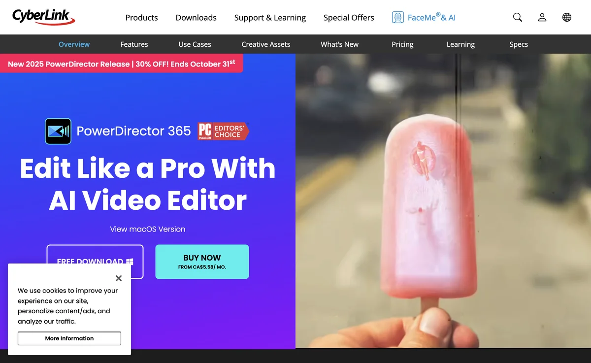 PowerDirector: The Ultimate AI Video Editor for Creators