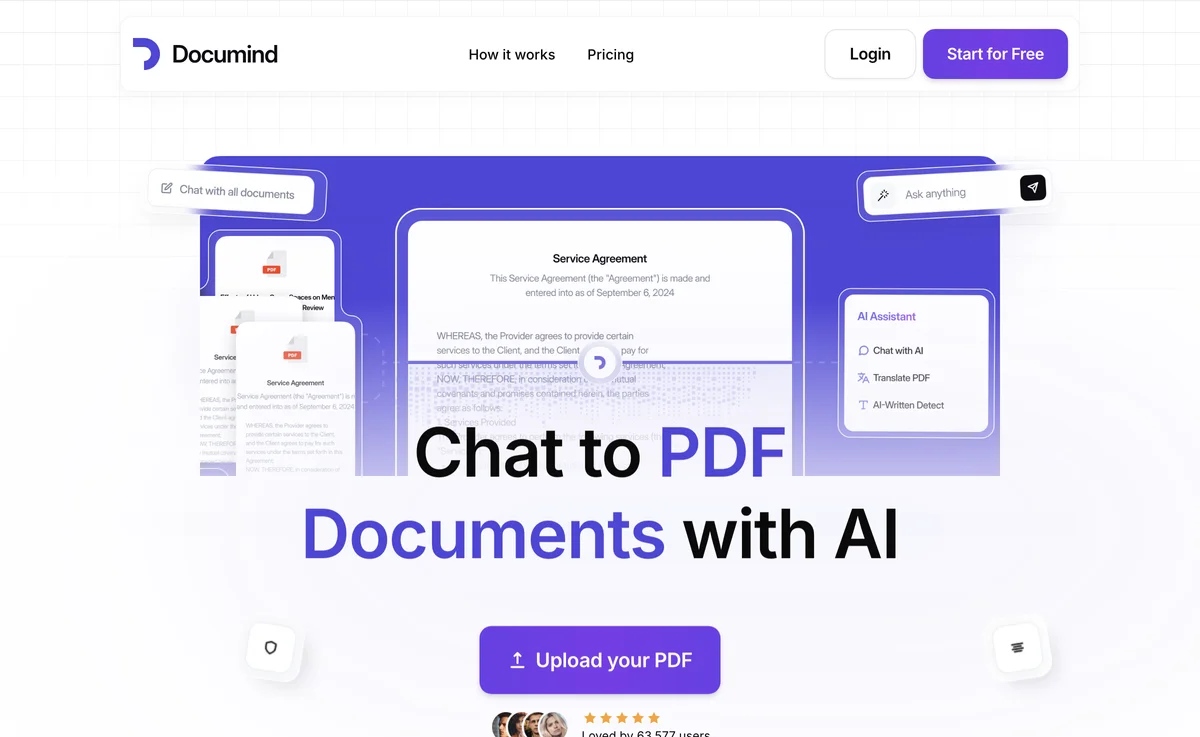 Documind: Chat with Your PDF Documents Using AI