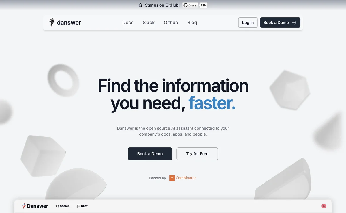 Danswer: The Open Source AI Assistant for Efficient Workplace Search