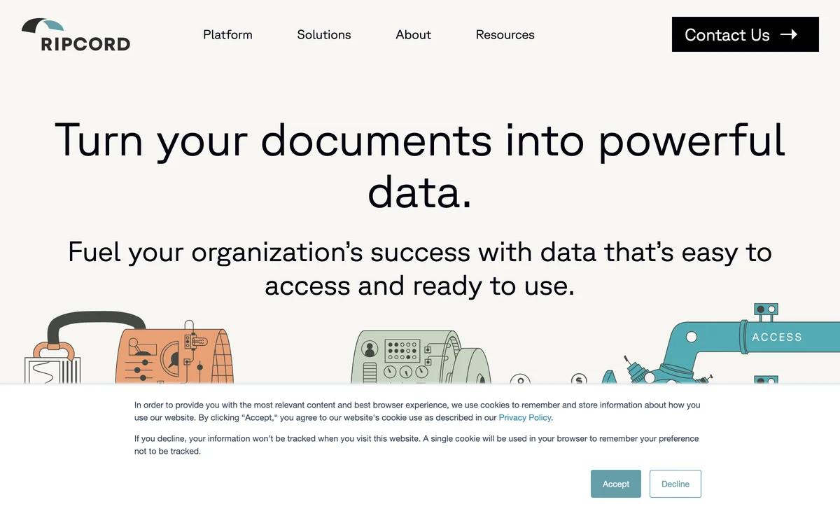 Ripcord: Transform Your Documents into Powerful Data