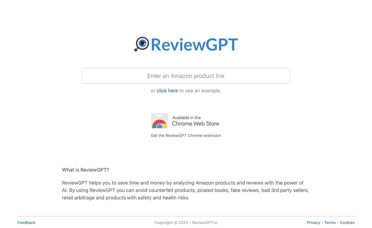 ReviewGPT: Your AI Assistant for Amazon Product Reviews