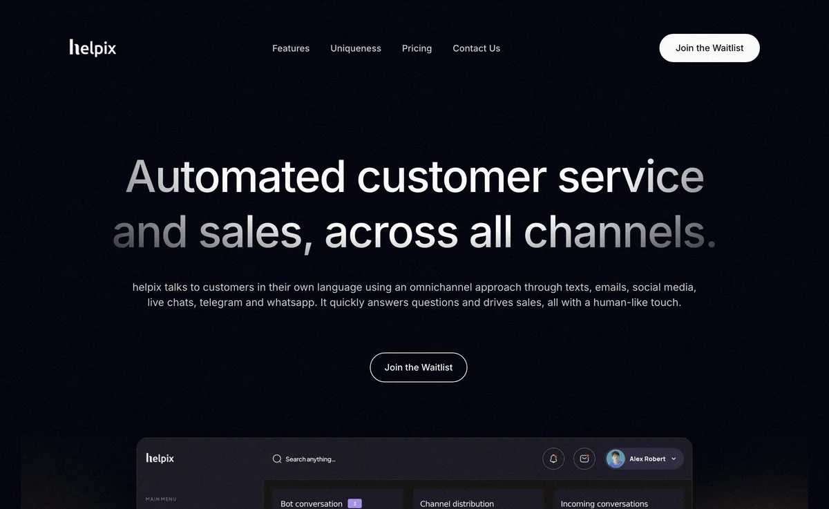 Transform Your Customer Service with helpix AI Automation