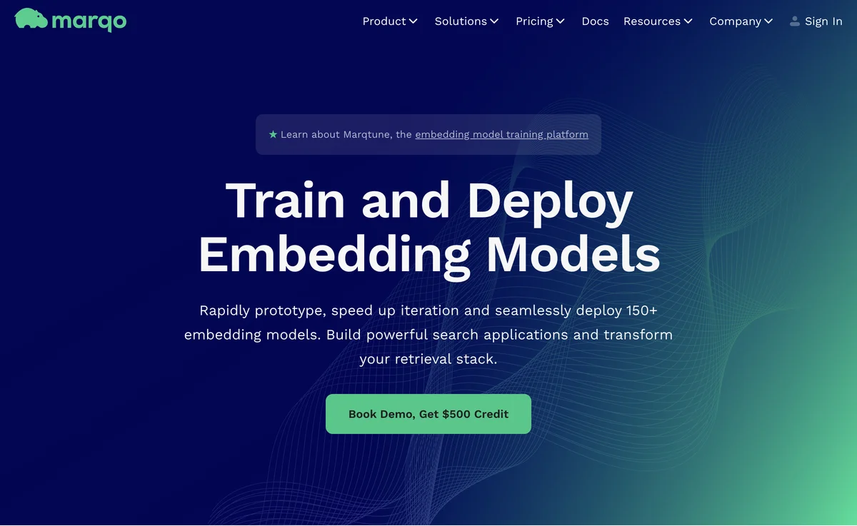 Marqo: The Ultimate Platform for Embedding Model Training