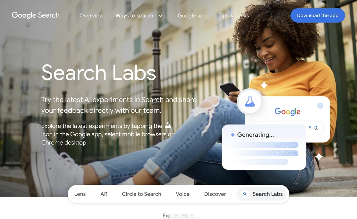 Explore Search Labs: Google’s AI-Powered Search Revolution