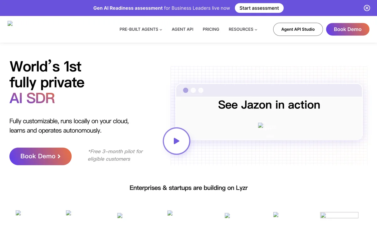 Jazon: Revolutionizing Sales with the World’s 1st AI SDR