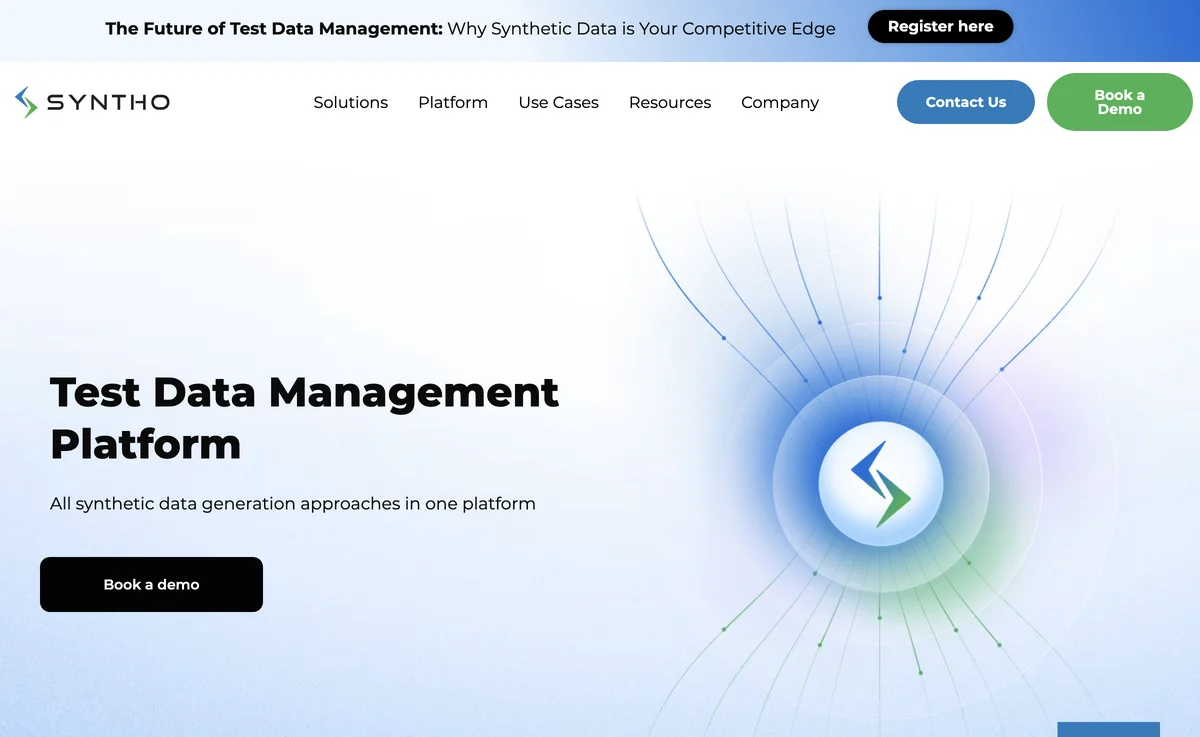 Syntho: Revolutionizing Test Data Management with Synthetic Data