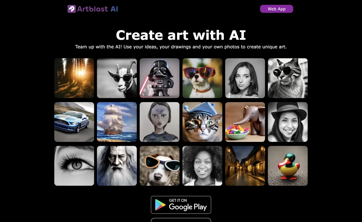 ArtBlast AI: Create Stunning Art with AI Technology