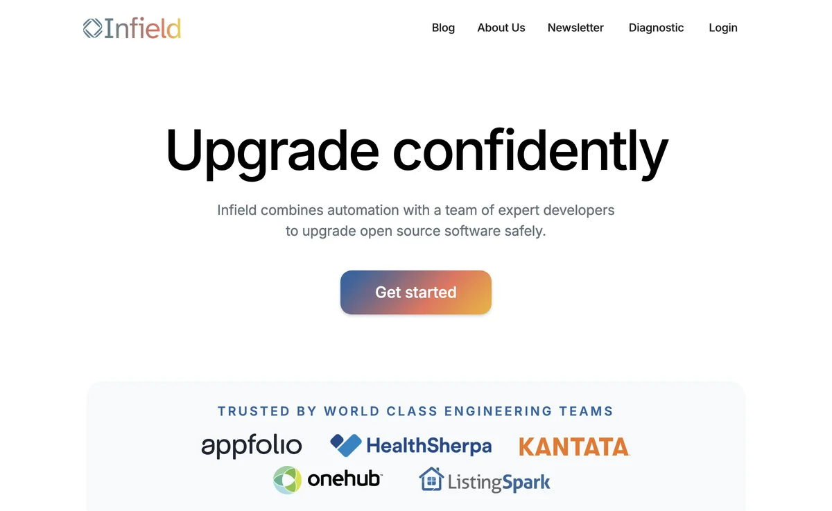 Infield: Upgrade Confidently with Automation