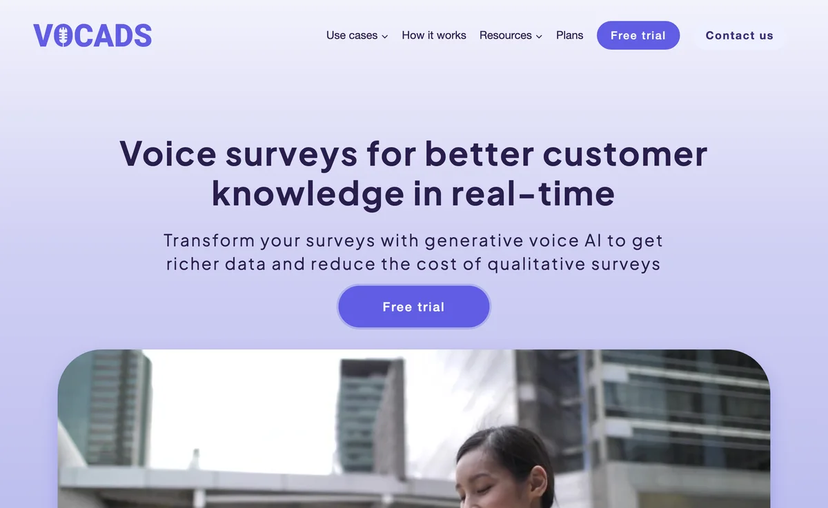 Discover VOCADS: Voice Surveys for Enhanced Customer Insights