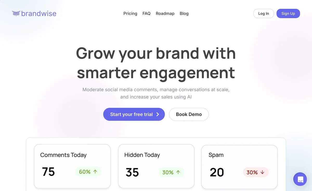 Brandwise: The Ultimate AI Social Engagement Manager