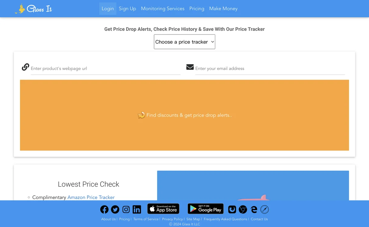 Glass It: Your Ultimate Price Tracker and History Checker