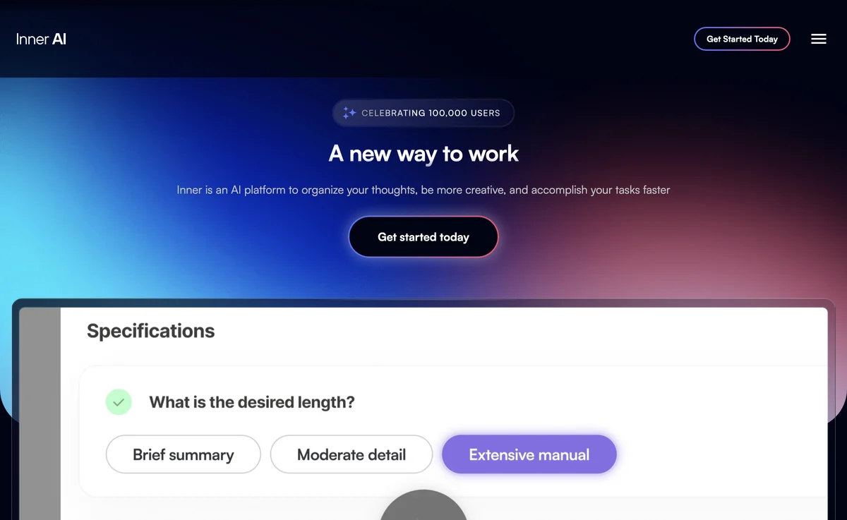 Inner AI: Your Ultimate AI-Native Workspace for Content Creation