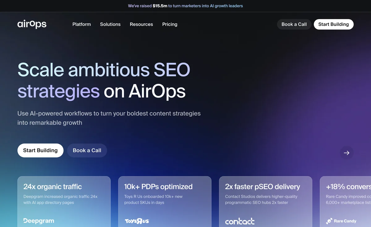 AirOps: Transform Your SEO Strategies with AI