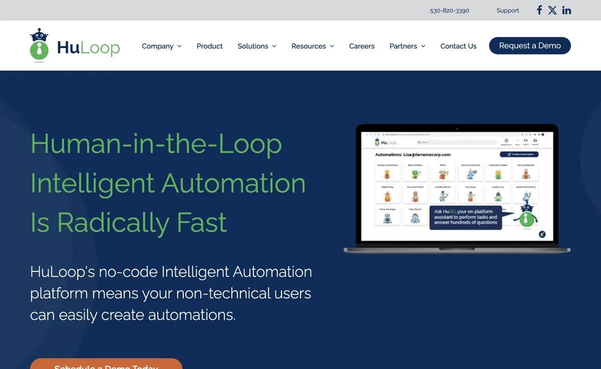 Discover HuLoop Automation: Simplifying Intelligent Automation